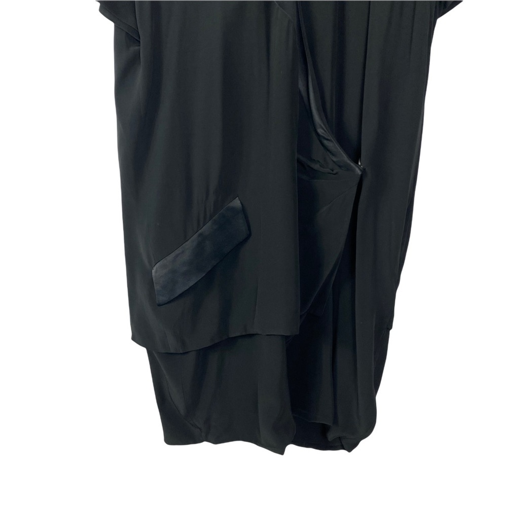 BR Banana republic dress black lagen look dress layered size 12 casual dress - Picture 4 of 11